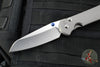 Chris Reeve Large Sebenza 31 Insingo- Glass Blasted Finished Titanium- Stonewash Magnacut Blade L31-1685