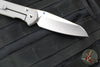 Chris Reeve Large Sebenza 31 Insingo- Glass Blasted Finished Titanium- Stonewash Magnacut Blade L31-1685