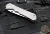 Chris Reeve Large Inkosi- Drop Point- Plain Titanium Handle- Magnacut Steel Blade LIN-1000 Magnacut