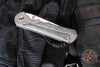 Chris Reeve Large Inkosi- Insingo- LEFT HANDED- Black Canvas Micarta Inlay- Stonewash Magnacut Blade LIN-1029