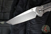 Chris Reeve- Large Inkosi- LEFT HANDED- Tanto Edge- Black Micarta Inlays- Stonewash Magnacut Blade LIN-1045
