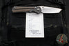 Chris Reeve Large Inkosi- LEFT HANDED- Natural Micarta Inlays- Tanto Edge LIN-1047