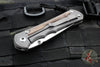 Chris Reeve Large Inkosi- LEFT HANDED- Natural Micarta Inlays- Tanto Edge LIN-1047