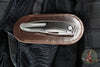 Chris Reeve- Mnandi- Bog Oak Inlay- Drop Point Magnacut Blade MNA-1000