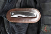 Chris Reeve- Mnandi- Bog Oak Inlay- Drop Point Magnacut Blade MNA-1000