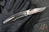 Chris Reeve- Mnandi- Macassar Ebony Wood Inlay- Plain Drop Point MNA-1016 IN Magnacut