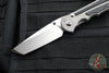 Chris Reeve- Large Inkosi- Tanto Edge- Glass Blasted Titanium Handle- Black Micarta Inlays- Magnacut Steel Blade LIN-1132