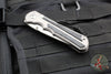 Chris Reeve- Large Inkosi- Tanto Edge- Glass Blasted Titanium Handle- Black Micarta Inlays- Magnacut Steel Blade LIN-1132