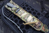 Chris Reeve Pacific Fixed Blade- Black Canvas Micarta Handle- Black Finished Magnacut Steel Part Serrated Edge PAC-1001