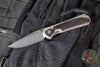 Chris Reeve Small Sebenza 31- Drop Point- Bog Oak Inlay- Stonewash Magnacut Blade S31-1100