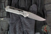 Chris Reeve Small Sebenza 31- Drop Point- Bog Oak Inlay- Stonewash Magnacut Blade S31-1100