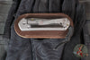 Chris Reeve Small Sebenza 31- Drop Point- Bog Oak Inlay- Stonewash Magnacut Blade S31-1100