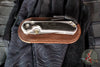 Chris Reeve Small Sebenza 31- Drop Point- Bog Oak Inlay- Stonewash Magnacut Blade S31-1100 v2