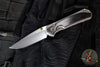 Chris Reeve Small Sebenza 31- Drop Point- Bog Oak Inlay- Stonewash Magnacut Blade S31-1100 v3
