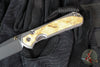 Chris Reeve Small Sebenza 31- Drop Point- Box Elder Wood Inlay- Stonewash Magnacut Blade S31-1108