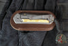 Chris Reeve Small Sebenza 31- Drop Point- Box Elder Wood Inlay- Stonewash Magnacut Blade S31-1108