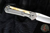 Chris Reeve Small Sebenza 31- Insingo Edge- Glass Blasted Titanium- Box Elder Wood Inlay S31-1126 in CPM MAGNACUT