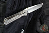 Chris Reeve Small Sebenza 31- Tanto Edge- Glass Blasted Titanium- Bog Oak Wood Inlay- Magnacut Steel Blade S31-1130 v3
