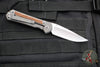 Chris Reeve Small Sebenza 31-Drop Point- Natural Micarta Inlay  S31-1212 in MAGNACUT