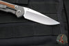 Chris Reeve Small Sebenza 31-Drop Point- Natural Micarta Inlay  S31-1212 in MAGNACUT
