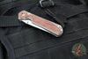 Chris Reeve Small Sebenza 31- Natural Micarta Inlay- Insingo Edge Blade S31-1222 in CPM MAGNACUT