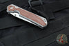 Chris Reeve Small Sebenza 31- Glass Blasted Titanium- Natural Micarta Inlay- Insingo Edge Blade S31-1226 in CPM MAGNACUT