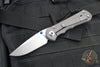 Chris Reeve Small Inkosi- LEFT HANDED- Plain Drop Point SIN-1001 in CPM-S45VN
