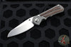 Chris Reeve Small Inkosi- Insingo Blade- Natural Canvas Micarta Inlay- Magnacut Blade SIN-1030