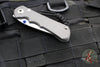 Chris Reeve Small Inkosi- Tanto Edge- Stonewash Finished Blade SIN-1042 In Magnacut Steel