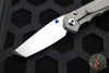Chris Reeve Small Inkosi- LEFT HANDED- Tanto Edge- Stonewash Finished Blade SIN-1043 In Magnacut Steel