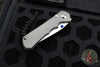 Chris Reeve Small Inkosi- LEFT HANDED- Tanto Edge- Stonewash Finished Blade SIN-1043 In Magnacut Steel