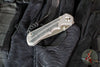 Chris Reeve Small Inkosi- LEFT HANDED- Tanto Edge- Black Canvas Micarta Inlay- Stonewash Magnacut Blade SIN-1045