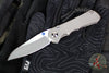 Chris Reeve Small Inkosi- Insingo Edge- Glass Blasted Titanium Finish- Magnacut Steel Blade SIN-1122
