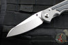 Chris Reeve Small Inkosi- Insingo Edge- Glass Blasted Titanium Finish- Black Micarta Inlay- Magnacut Steel Blade SIN-1124