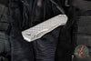 Chris Reeve Umnumzaan- Tanto Edge- Sand Blasted Titanium- Stonewash Magnacut Blade UMN-1002
