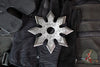 RMJ Snowflake Tactical Ninja Star - Acid Etched
