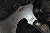 RMJ Berserker- Acid Etched- Black G-10 Handle