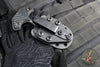 RMJ Tactical BUB- Back Up Push Dagger- Double Edge- Tungsten Finished Magnacut Steel- Black G-10