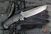 RMJ Tactical- Combat Asia- Black G-10 Handle- Acid Etched Finished Blade