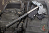 RMJ Tactical- Eagle Talon- Tungsten Finished S7 Steel- Black G-10 Handle
