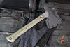 RMJ Tactical- Jenny Wren- Hammer Poll- Tomahawk with Hammer Poll End- Tungsten Finished- Dirty Olive G-10