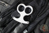 RMJ Tactical - Uncle Stumpy's Lincoln Paperweights- Two Finger- Aluminum- Tumbled Finished