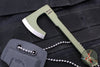 RMJ Mortifer- Neck Micro Tomahawk- Necklace- Keychain- Crocodile Green Finished
