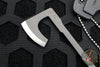 RMJ Mortifer- Neck Micro Tomahawk- Necklace- Keychain- Dark Anthracite Finished