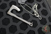 RMJ Mortifer- Neck Micro Tomahawk- Necklace- Keychain- Dark Anthracite Finished