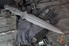 RMJ Tactical Nightshade Dagger Fixed Blade Combat Knife- Graphite Black Finish- Black G-10