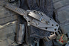 RMJ Orlando Special Dagger Fixed Blade Knife- Graphite Black Finished Magnacut- Black G-10