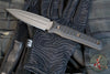 RMJ Orlando Special Dagger Fixed Blade Knife- Tungsten Finished Magnacut- Black G-10