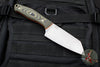 RMJ Osprey- EDC Kitchen Knife- Blaze Olive G-10 Handle- Stonewash Blade