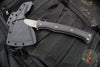 RMJ Tactical- Pathfinder Tomahawk- Tungsten Cerakote Finished- Black G-10